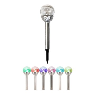 Grundig - LED saulės šviestuvas LED/1,2V 600 mAh daugiaspalvis