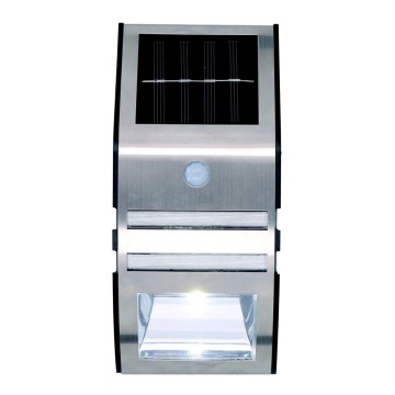 Grundig - LED Sieninis saulės šviestuvas su judesio ir prieblandos jutikliu LED/1xAA 600mAh IP64