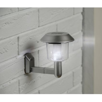 Grundig - LED sieninis šviestuvas, įkraunamas saulės energija LED/1,2V