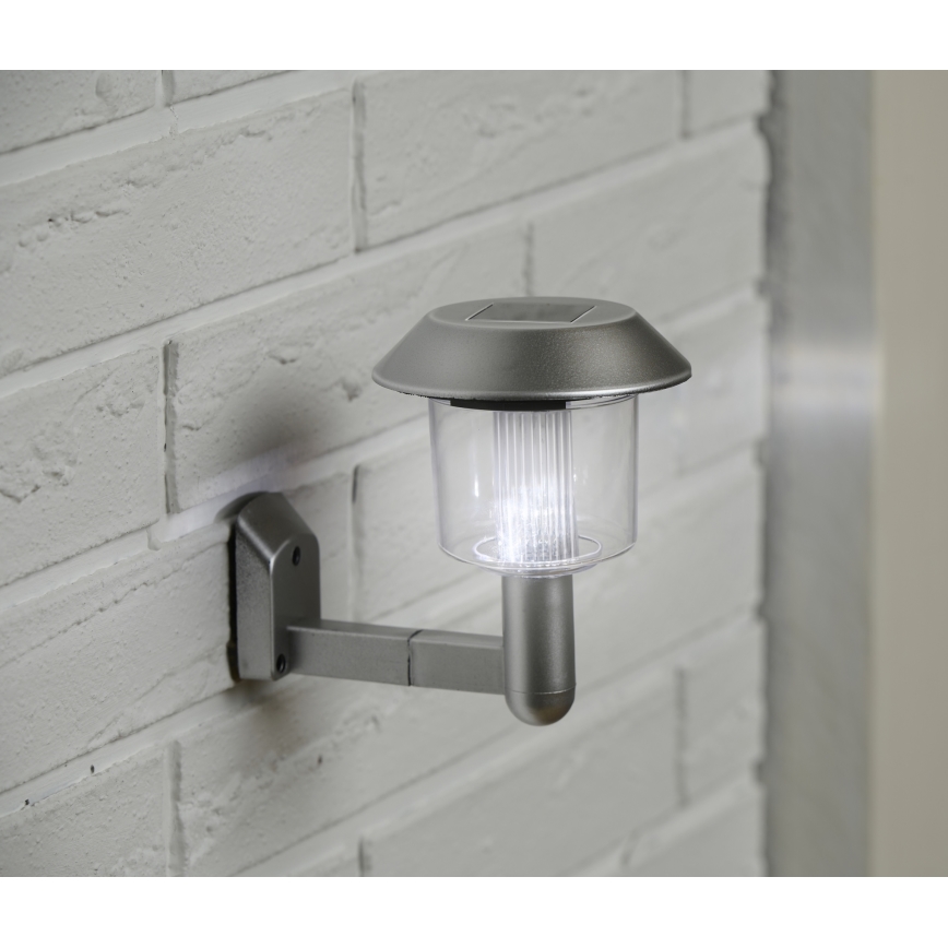 Grundig - LED sieninis šviestuvas, įkraunamas saulės energija LED/1,2V