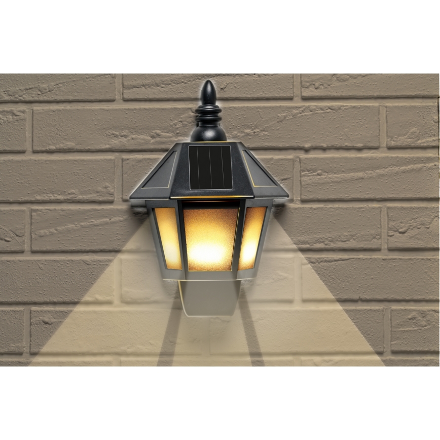 Grundig - LED sieninis šviestuvas, įkraunamas saulės energija LED/1,2V IP44