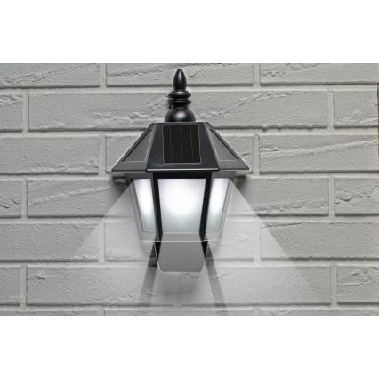 Grundig - LED sieninis šviestuvas, įkraunamas saulės energija LED/1,2V IP44