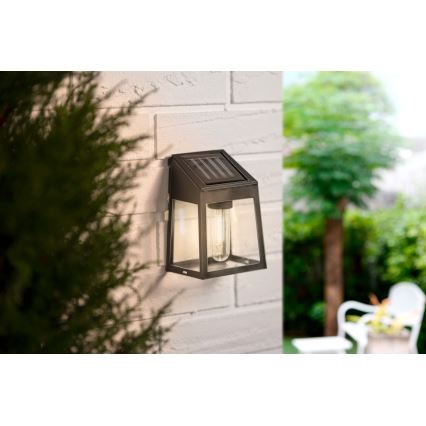 Grundig - LED sieninis šviestuvas, įkraunamas saulės energija LED/1,2V IP44