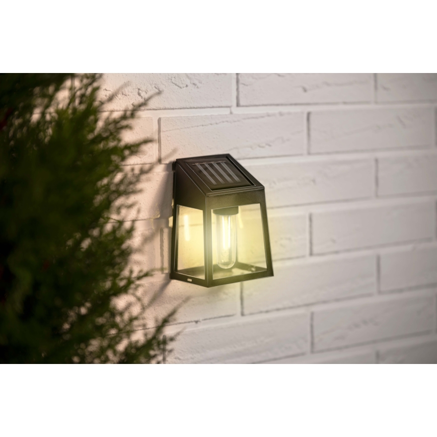 Grundig - LED sieninis šviestuvas, įkraunamas saulės energija LED/1,2V IP44