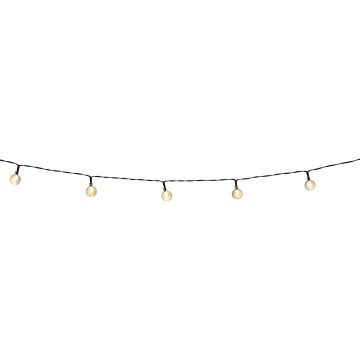Grundig - LED šviesos reguliavimas saulės grandinė 50xLED/8 funkcijos 9,35m IP44 šilta balta + nuotolinio valdymo pultas