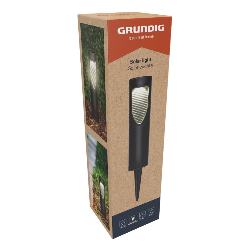 Grundig - LED šviestuvas, įkraunamas saulės energija LED/1,2V IP44