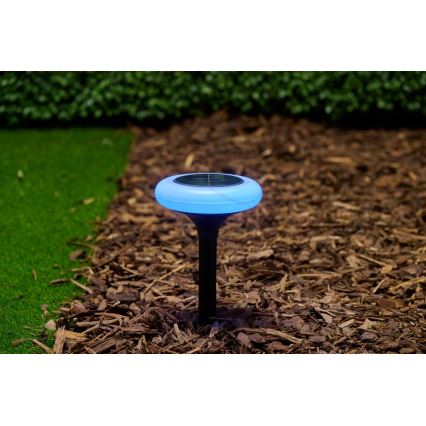 Grundig - RGB LED saulės šviestuvas LED/1,2V 300 mAh