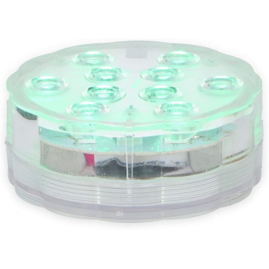 Grundig - Komplektas 3x LED RGBW reguliuojami šviestuvai LED/3W/3xAAA IP65 + nuotolinis valdymas