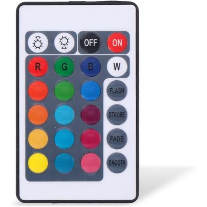 Grundig - Komplektas 3x LED RGBW reguliuojami šviestuvai LED/3W/3xAAA IP65 + nuotolinis valdymas