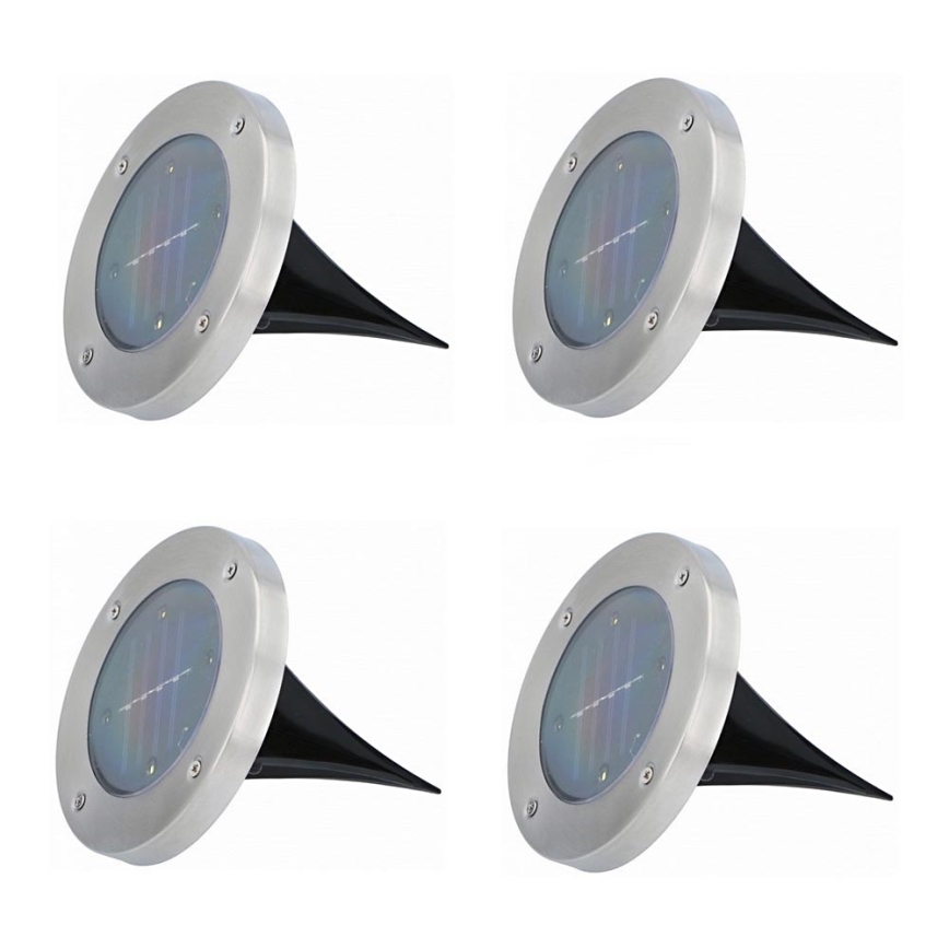 Grundig - RINKINYS 4x LED Saulės šviestuvas LED/1W/1,2V 600 mAh IP65