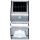 Grundig - Saulės energija įkraunamas LED sieninis šviestuvas su jutikliu 1xLED IP64