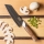 Gudaro - Damaško plieno Santoku virtuvinis peilis TAKUMI 7