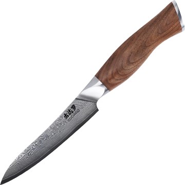 Gudaro - Damasko plieno universalus virtuvinis peilis TAKUMI 5