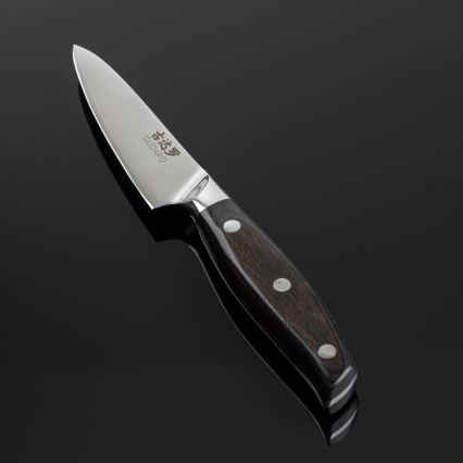 Gudaro - Damasko plieno virtuvinis peilis SHIRO 3,5, 67 sluoksnių, ilgis 9,5 cm
