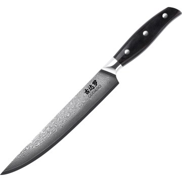 Gudaro - Damasko plieno virtuvinis peilis SHIRO 8