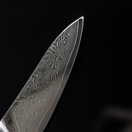 Gudaro - Damasko plieno virtuvinis peilis TAKUMI 3,5, 67 sluoksnių, ilgis 9,5 cm, riešutmedžio rankena