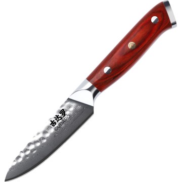 Gudaro - MIYABI damasko plieno virtuvinis peilis 3,5