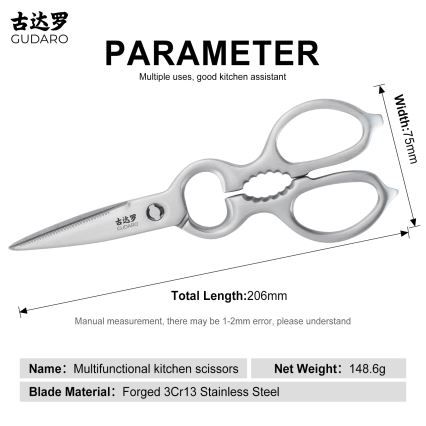 Gudaro - Paukštienos žirklės RONIN 20,6 cm