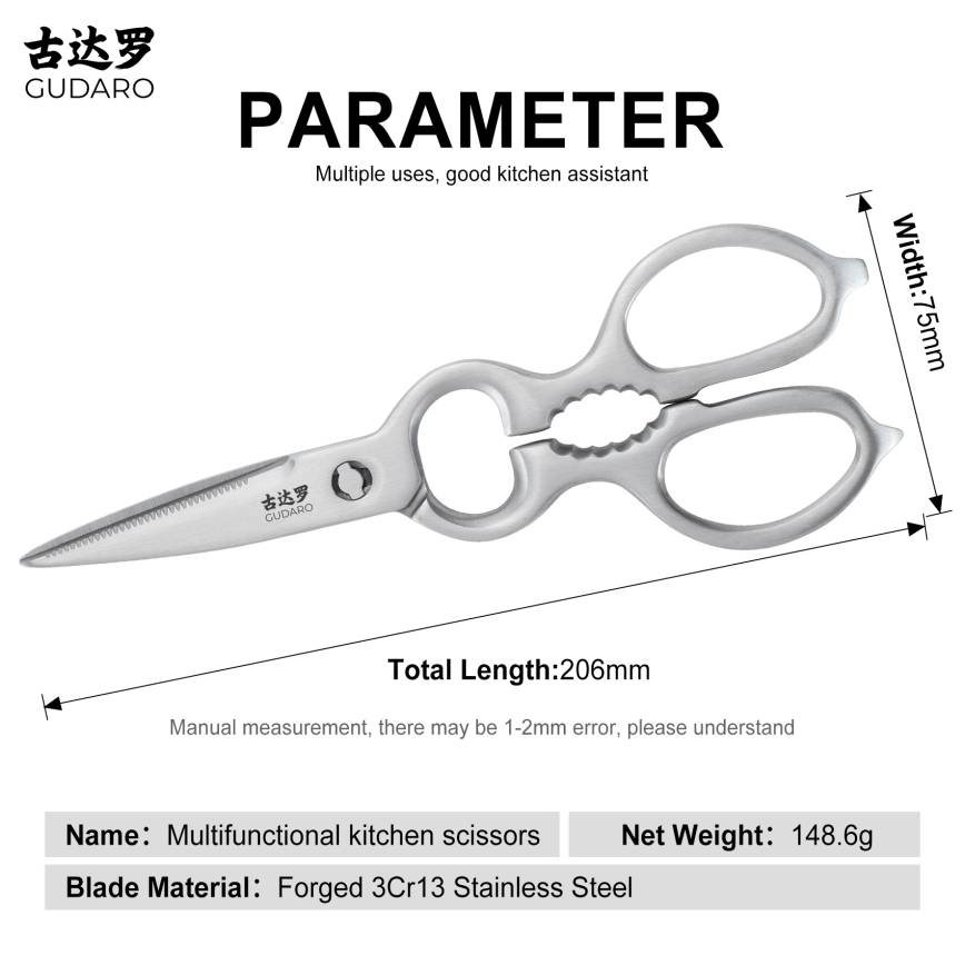 Gudaro - Paukštienos žirklės RONIN 20,6 cm