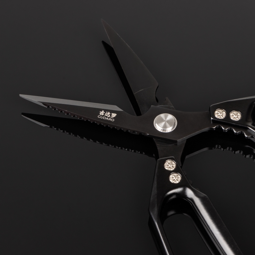 Gudaro - Paukštienos žirklės SHOGUN 23,3 cm juoda