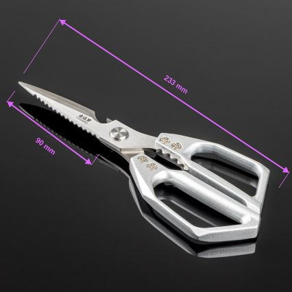 Gudaro - Paukštienos žirklės SHOGUN 23,3 cm sidabrinės