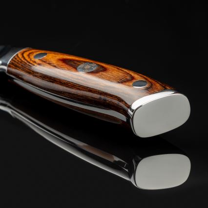 Gudaro – profesionalus SANTOKU virtuvinis peilis, 17,5 cm, damasko plieno