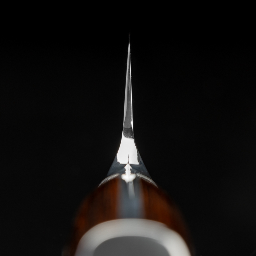 Gudaro – profesionalus SANTOKU virtuvinis peilis, 17,5 cm, damasko plieno