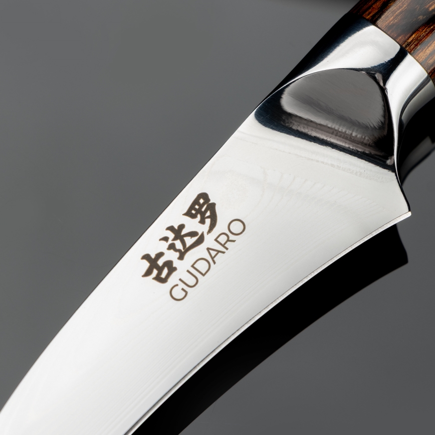 Gudaro - virtuvinis peilis BIRD BEAK 7,6 cm iš damasko plieno