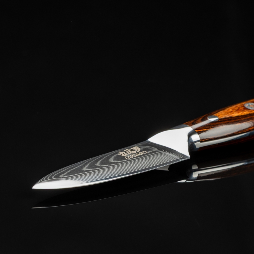 Gudaro - Virtuvinis peilis PARING 7,6 cm, damaško plienas