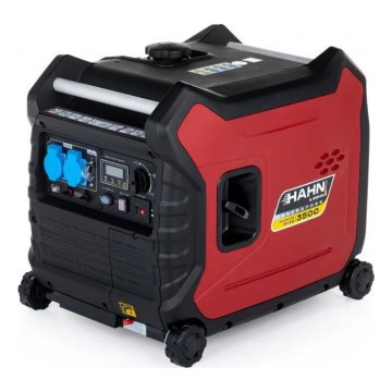 Hahn & Sohn 105412 - Benzininis invertorinis generatorius H IG 3500 3300W