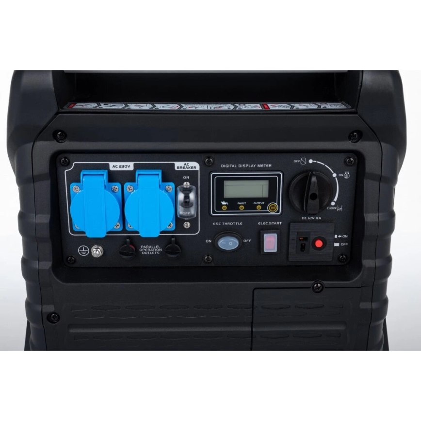 Hahn & Sohn 105412 - Benzino inverterinis elektros generatorius H IG 3000 3300W