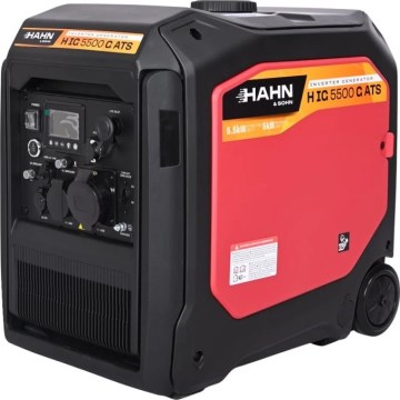 Hahn & Sohn 20086 - Benzininis/LPG elektros generatorius HIG 5500 G ATS 5500/5000W