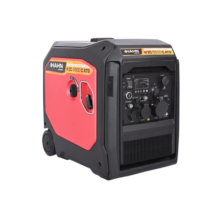Hahn & Sohn 20086 - Benzininis/LPG elektros generatorius HIG 5500 G ATS 5500/5000W
