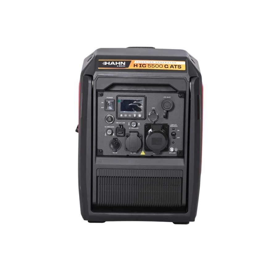 Hahn & Sohn 20086 - Benzininis/LPG elektros generatorius HIG 5500 G ATS 5500/5000W