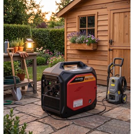 Hahn & Sohn 20095 - Benzininis elektros generatorius HIG 2400 2200W