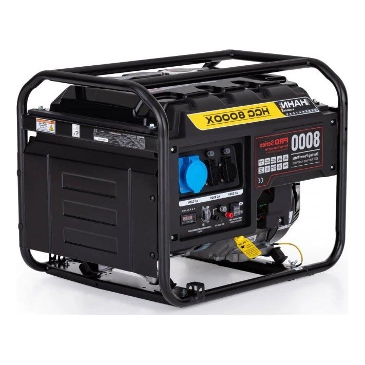 Hahn & Sohn 7410 – Benzininis elektros generatorius HGG 8000X 6500W