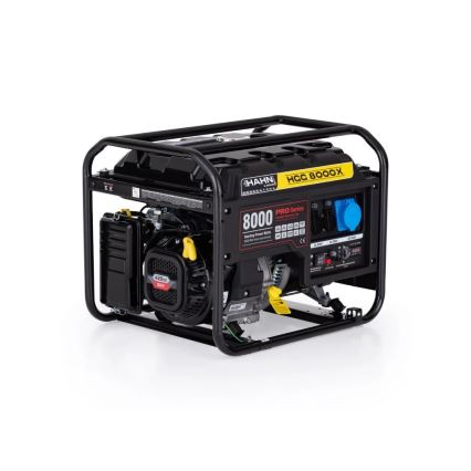 Hahn & Sohn 7410 – Benzininis elektros generatorius HGG 8000X 6500W