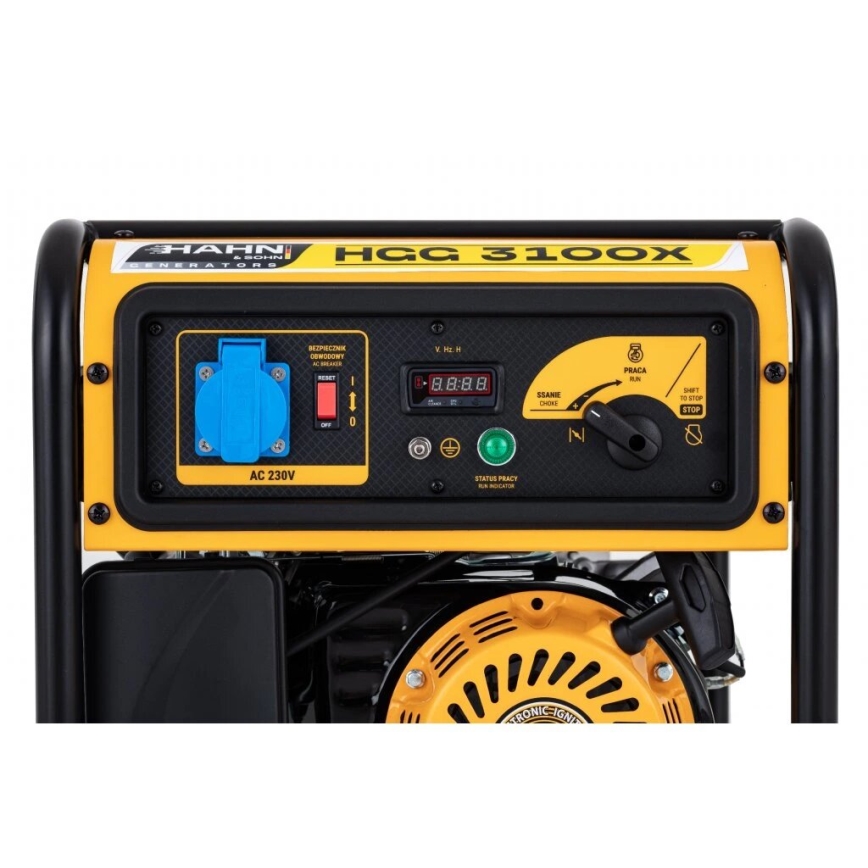 Hahn & Sohn 9176 – Benzininis elektros generatorius HGG 3100X AVR 3300W