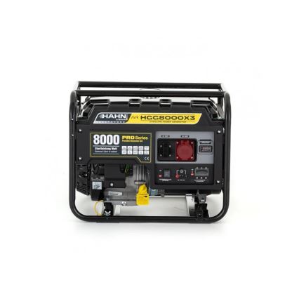 Hahn & Sohn 9177 – Benzininis elektros generatorius HGG 8000 X3 6500W