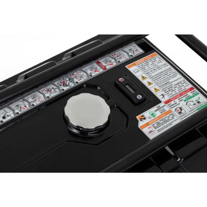 Hahn & Sohn 9177 – Benzininis elektros generatorius HGG 8000 X3 6500W
