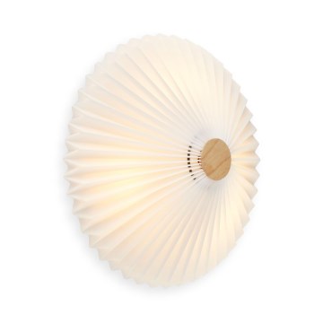 Halo Design 745098 - Sieninis šviestuvas PARIS 4xG9/28W/230V Ø 50 cm balta/žalvaris/ąžuolas