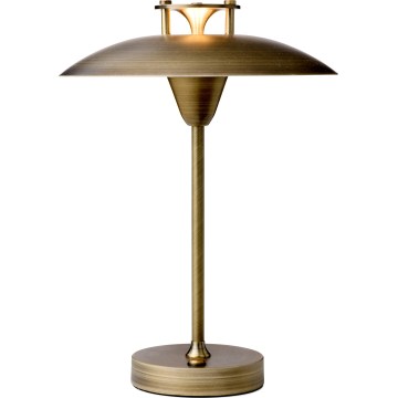 Halo Design 746149 - reguliuojamas LED lauko įkraunamas stalinis šviestuvas MINI STEPP LED/1,8W/1600 mAh IP44, žalvaris