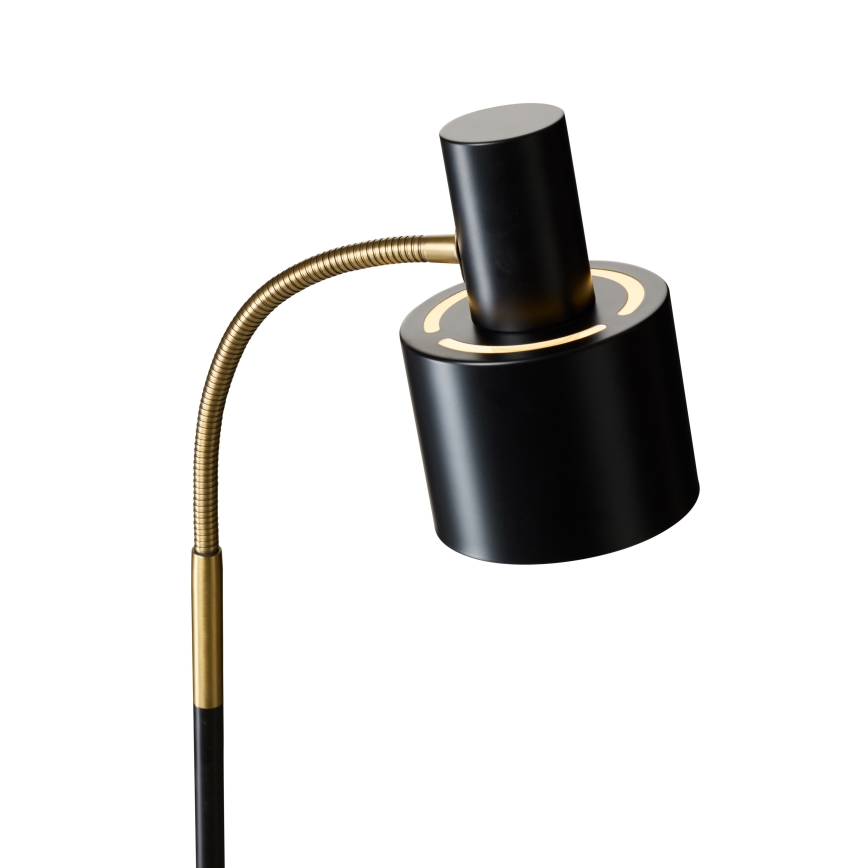 Halo Design 746866 - Grindinė lempa VOGUE 1xE27/40W/230V juoda/žalvaris