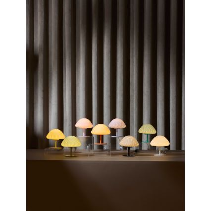 Halo Design 747085 - Stalinis šviestuvas CANDY MINI MUSH 1xG9/25W/230V Ø 17 cm žalia