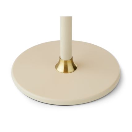 Halo Design 747597 - reguliuojama įkraunama stalinė LED lempa MOON LIGHT LED/2,7W/2600 mAh kreminė