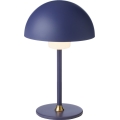 Halo Design 747603 - LED dimeriuojama įkraunama stalinė lempa MOON LIGHT LED/2,7W/2600 mAh mėlyna
