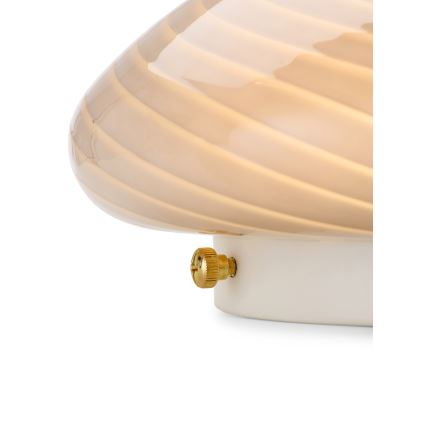 Halo Design 748686 - Lubinis šviestuvas CANDY 1xE27/40W/230V skersmuo 30 cm pilkas