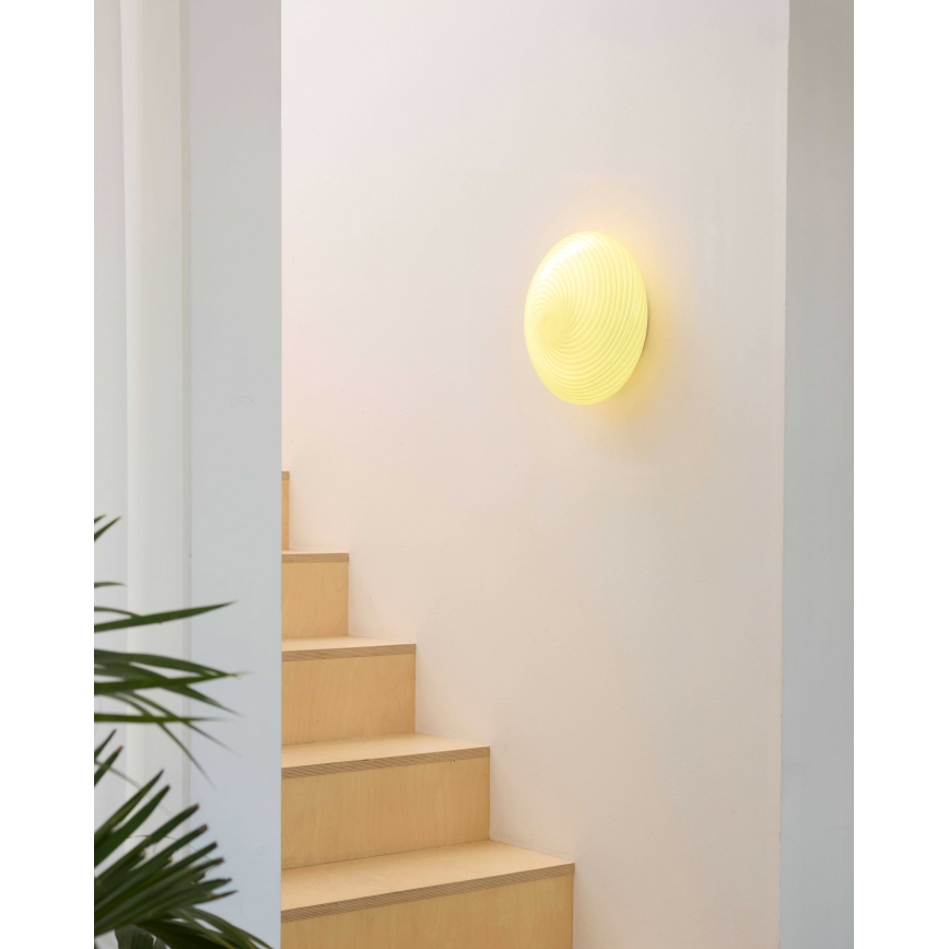 Halo Design 748693 - Lubinis šviestuvas CANDY 1xE27/40W/230V skersmuo 30 cm smėlinė/žalvarinė