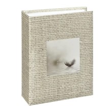 Hama - Fotoalbumas 13x16,5 cm 100 puslapių smėlio spalvos