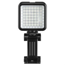 Hama - LED Pritemdomas šviestuvas telefonams, fotoaparatams ir vaizdo kameroms LED/5,5W/2xAA